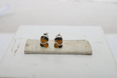 bumble bee slice earrings
